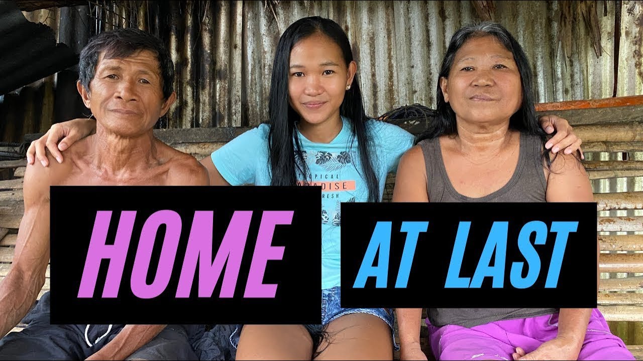 Home At Last! / (A Filipina Returns After Two Years Away)