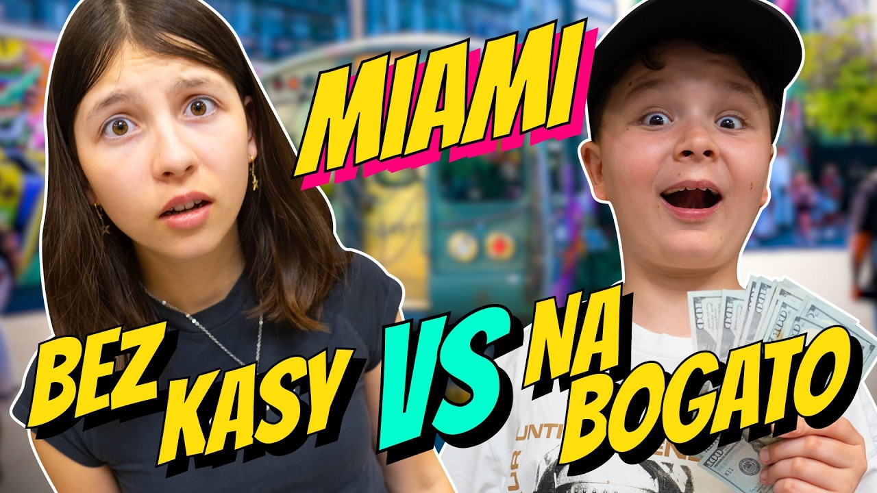 BEZ KASY VS NA BOGATO W MIAMI! ODC 432