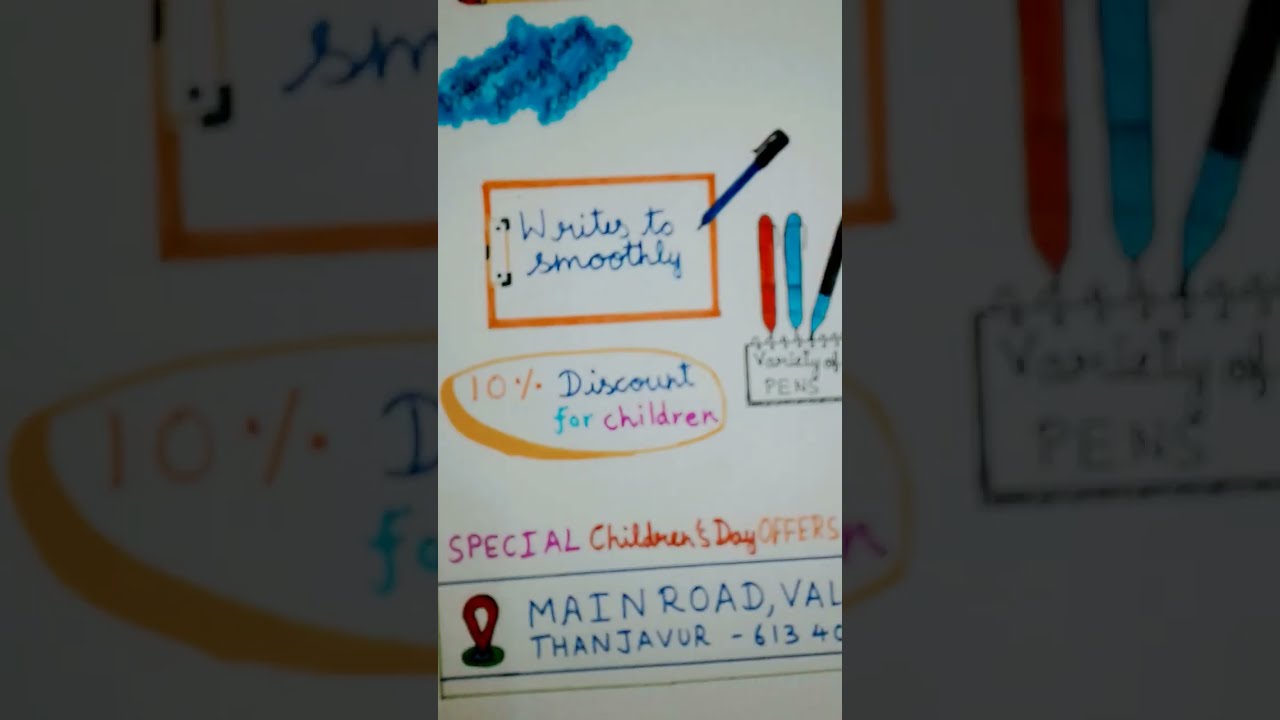 Pen world sale advertisement