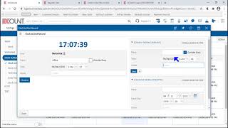 [ECOUNTPractice] Practice - GW - Work - Clock In Out - Clock In Out Record