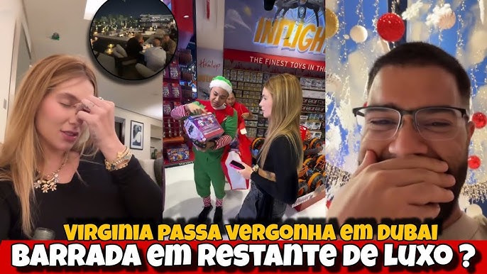 Virginia compartilha momento constrangedor em loja de brinquedos