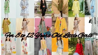 8 to12 Years Girls Comfortable Lawn Cotton Frock Designs 2023 / Homemade Dress Design For Girls
