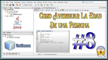 ✅Como Ingresar el Nombre y la Edad  java -Netbeans Video #8✅