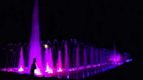 Nhạc nước nghệ thuật, phun nước nghệ thuật, Mười bông hoa bất tử, Ngã Ba Đồng Lộc