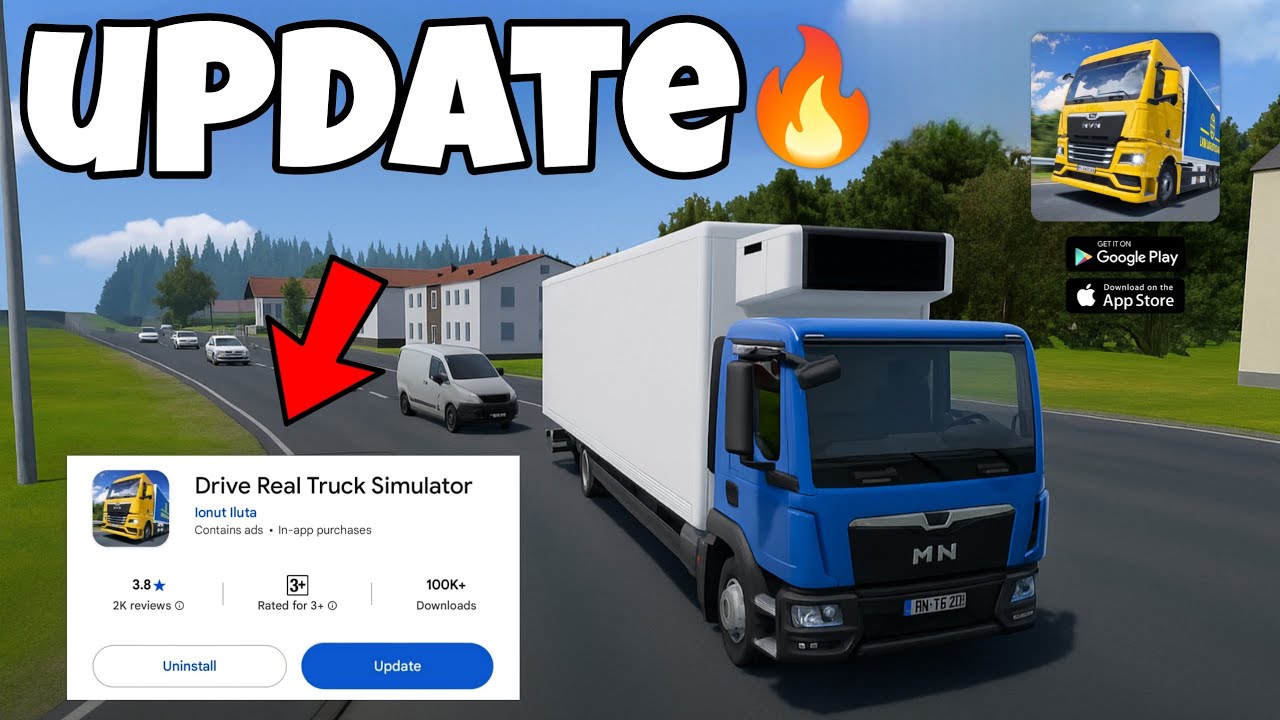Drive Real Truck Simulator NEW UPDATE🎉🤯 Major Changes & Bug Fixes | DRTS update