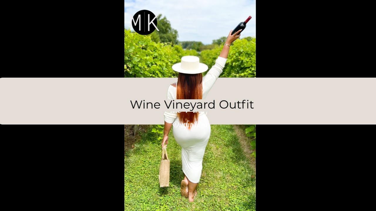 Neutral Summer Outfit - Wine Vineyard 