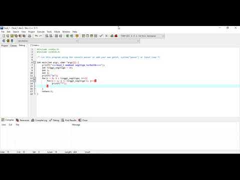 tutorial membuat segitiga terbalik by Febrian Rio