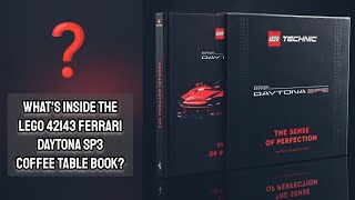 What's Inside the LEGO 42143 Ferrari Daytona SP3 Coffee Table Book & Should You Buy it?
