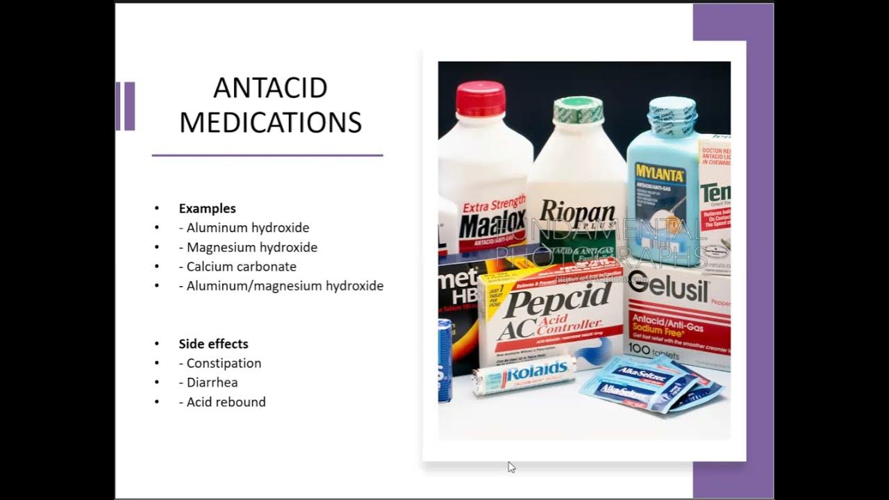 ANTACID MEDICATIONS FOR THE NCLEX YouTube