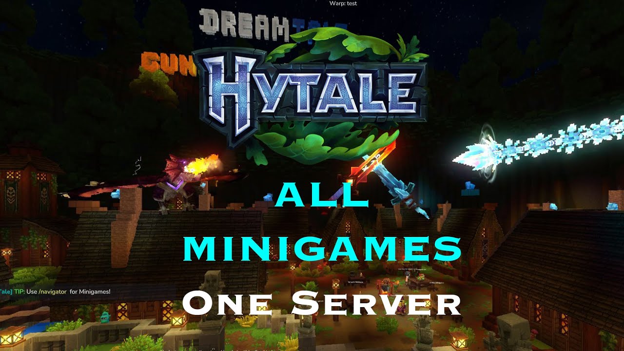 First Minigame server 🎮 | Hytale