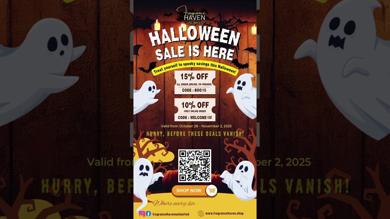 Fragrance Haven Halloween Sale!  
