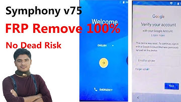 All mtk OneClick Remove frp Symphony v75/v98 Frp Remove One click With Miracle