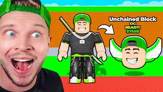 Je Deviens un LUCKY BLOCK sur Roblox  