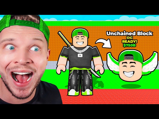 Je Deviens un LUCKY BLOCK sur Roblox ! 