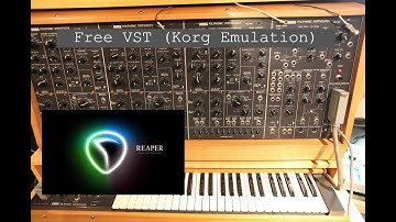 How To Use Free Synth Full Bucket FB3300 In Reaper(Programming A Patch, Using Advanced Functions)