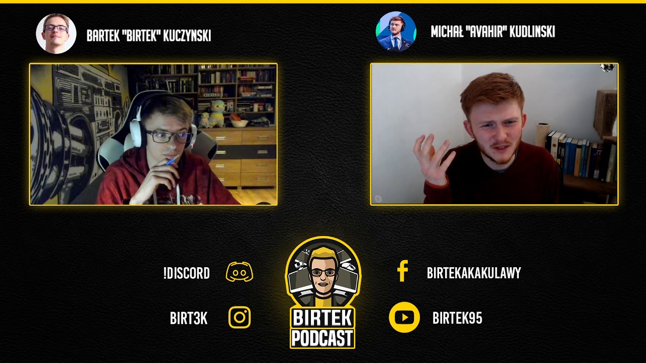PIERWSZY KOMENTATOR LOLA W POLSCE | Birtcast #8 | Michał "Avahir" Kudliński