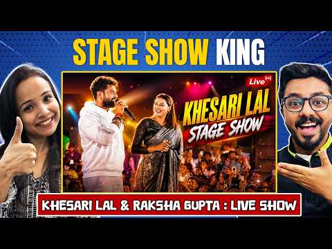 Khesari Lal ने दिल्ली में मचा दिया बवाल 🔥 | Raksha Gupta के साथ LIVE Stage Show Reaction | Bhojpuri
