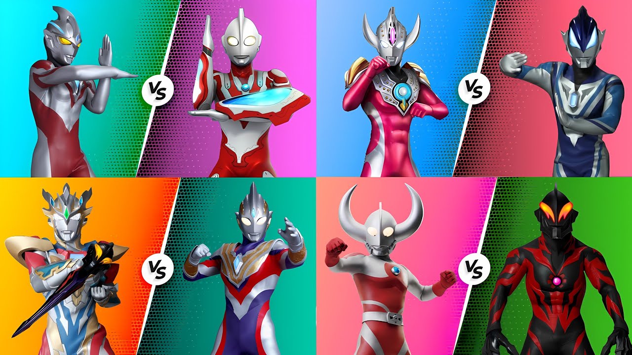 Ultraman Ribut Rise ULTRAMAN ARC VS RIBUT, ORB VS GEED, Z DELTA RISE CLAW VS TRIGGER ...