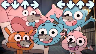 Gumball, Wattersons Vs Frankie In Friday Night Funkin - Family, Francis Vs Fnf - Crazy Mid Night