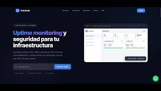 VulnAudit | Uptime monitoring y seguridad para tu infraestructura