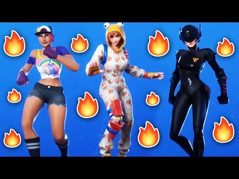 *NUEVO* SKINS FEMENINAS DE FORTNITE CON EL BAILE "EL TROTE".... (Bailes De Fortnite)