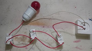 Đấu Công Tắc 3 Chân Bật Tắt Bóng Điện Ở 3 Vị Trí