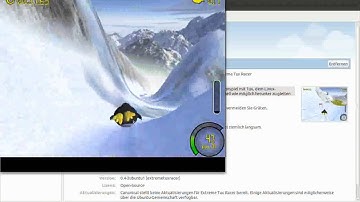Linux games: Extrem Tux Racer