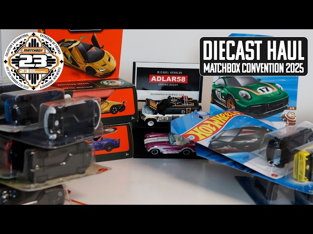 My Hot Wheels & Matchbox Haul from the 2025 Matchbox Convention