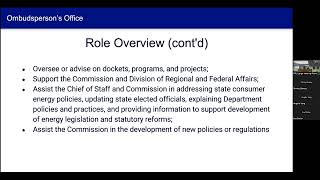 Ombudsperson Presentation