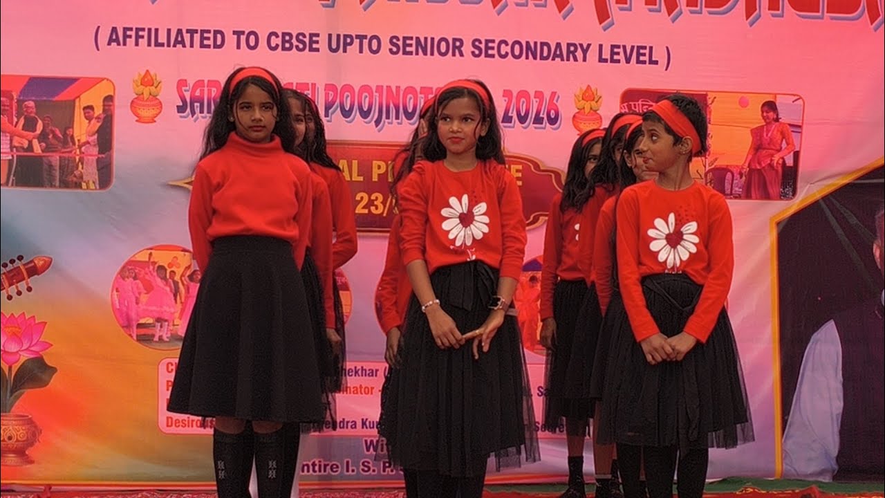 Dance at English songs by team 