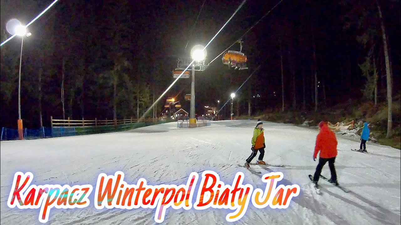Karpacz - Winterpol Biały Jar - trasa 3 - Nocna jazda - Trượt tuyết