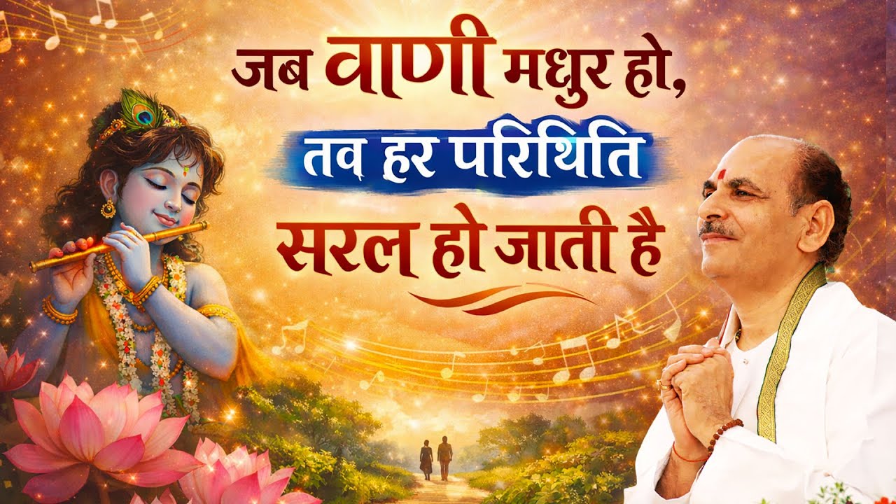 जब वाणी मधुर हो, तब हर परिस्थिति सरल हो जाती है #sudhanshujimaharaj #shivdhamashram #satsang #hariom