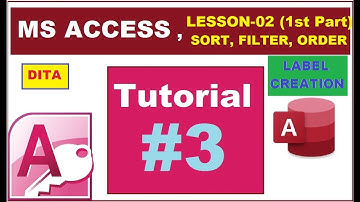 Ms Access 2010 Table Design with Validation Rules and Validation Text II Les -2 (1st Part ) Table