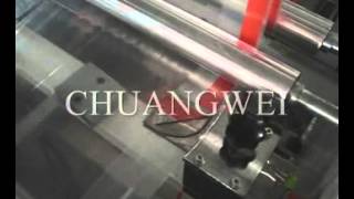 CW 800ZD poly draw handle bag making machine