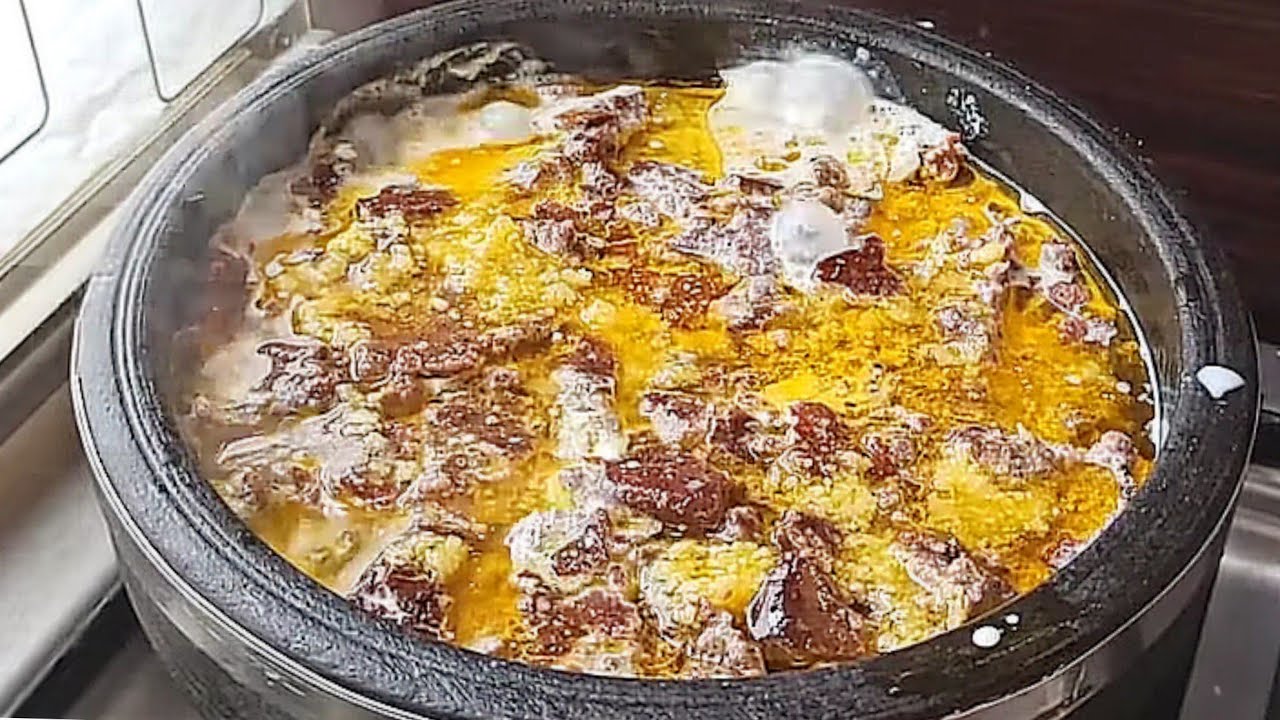 فته واقراص الذره الحمراء على طريقة امي الله يرحمها