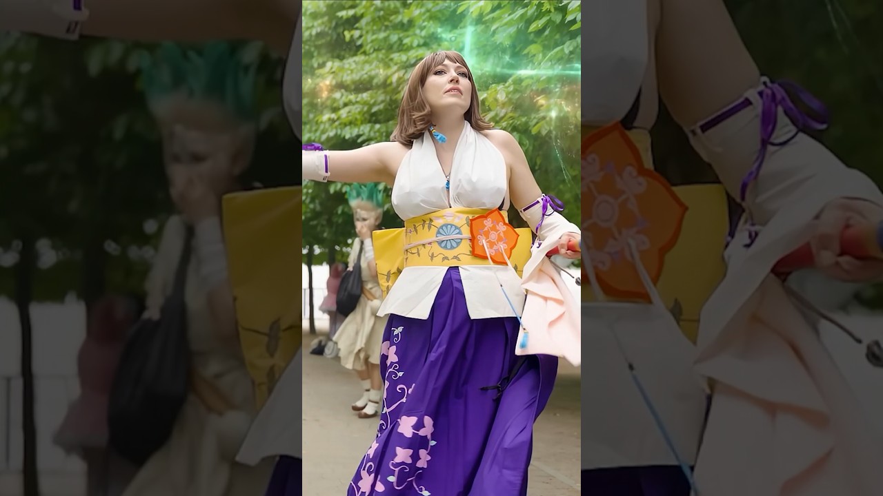 ✨INCREDIBLE Yuna Cosplay✨ Final Fantasy X in real life 🤩 Filmed at MCM London