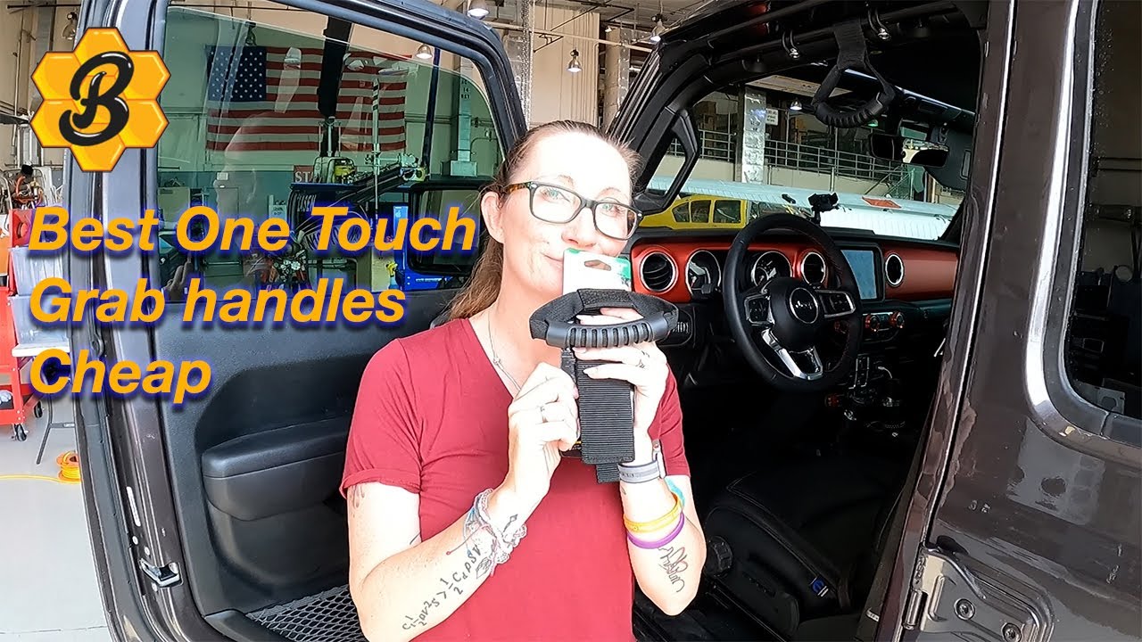 Best Jeep One Touch grab handles. Or any Jeep for that matter. - YouTube