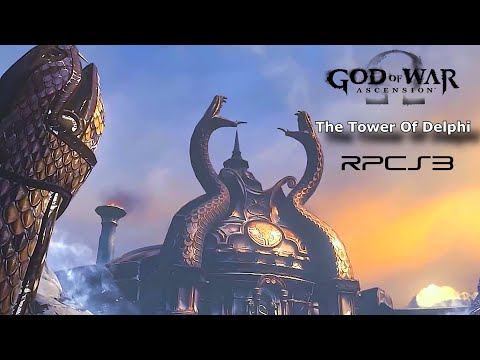 RPCS3 GOD OF WAR ASCENSION THE TOWER OF DELPHI TEST GAME 2023 NEW VERSION