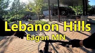 Lebanon Hills Green Trail after work mtb ride raw full lap day 2 in 4K