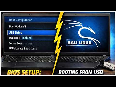 BIOS Settings You Must Change To Enable USB Boot (Kali LInux)