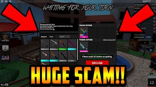 EXPOSING SCAMMERS IN ROBLOX MURDER MYSTERY 2!! [SOCIAL EXPERIMENT]