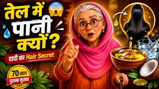70-Year-Old Hair Secret 🌿 Why Did Grandmothers Add Water to Coconut Oil? 😱 screenshot 4