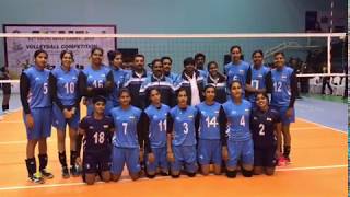 Indian women's volleyball team has stormed into the final of 13th
south asian games. in first semifinal india crushed maldives a
straight sets by 25-1...