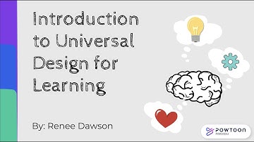 Introduction to Universal Design for Learning