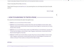 How to LINK AMAZON PRIME to TWITCH?