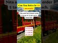 Can You Solve In 10s | Riddles with answers l Riddles l Riddles in English l easy riddles #riddles