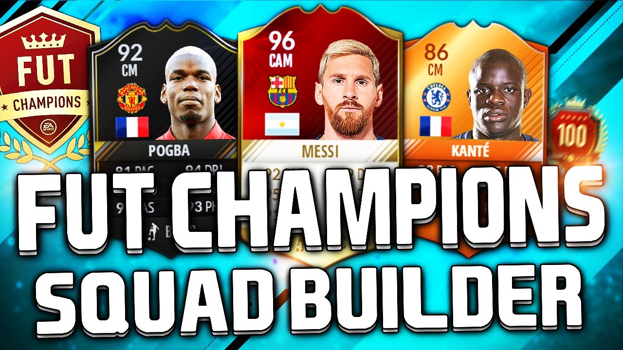 OUR BEST TEAM OF THE SEASON FUT CHAMPIONS SQUAD BUILDER ON FIFA 17!! 🏆- FT. MESSI, POGBA & KANTÉ