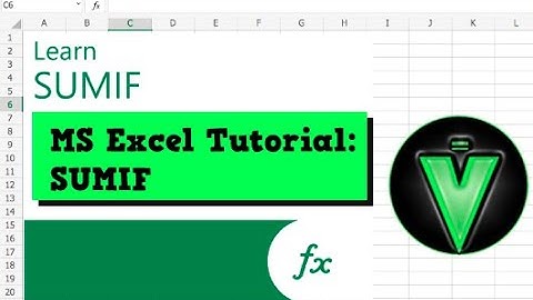 📊 How to Use SUMIF Function in Excel (Part 1) | Microsoft Excel Tutorial Template Walkthrough
