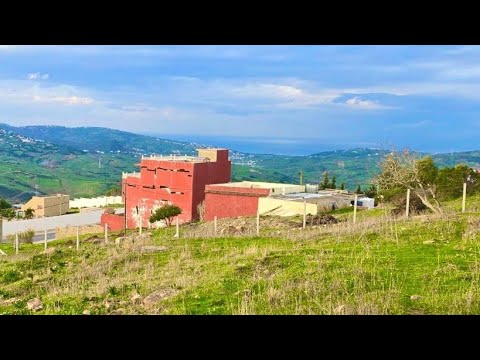 غرسة محفظة غزالة مفججة ومطلة على البحر مساحة 1000متر0751885209نواحس ملوسة