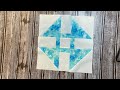 Greek cross quilt block tutorial